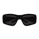Balenciaga Eyewear Balenciaga Bb0457s Linea Extreme 001 Black Grey Sunglasses