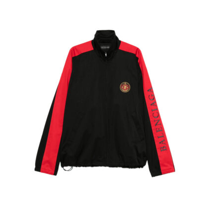 Balenciaga Logo-appliqué Jacket
