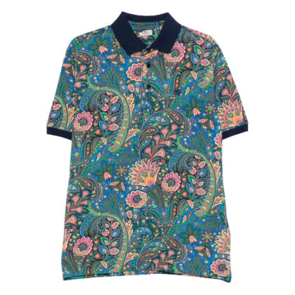 Etro Paisley-print Polo Shirt