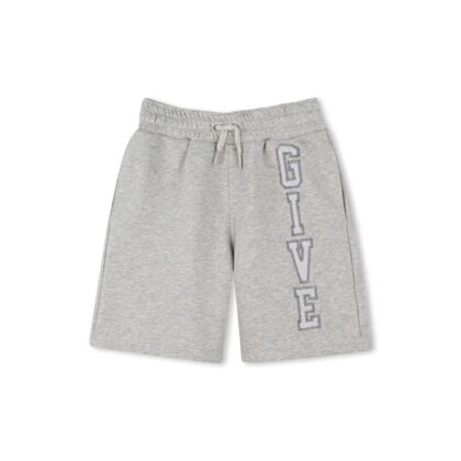 Givenchy Embroidered Logo Fleece Shorts