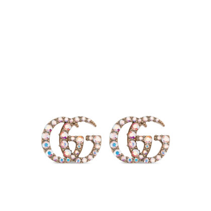 Gucci GG Crystal-embellished Stud Earring
