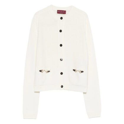 Gucci Horsebit-detail Buttoned Cardigan