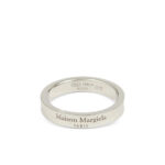 Maison Margiela Engraved-logo Band Ring