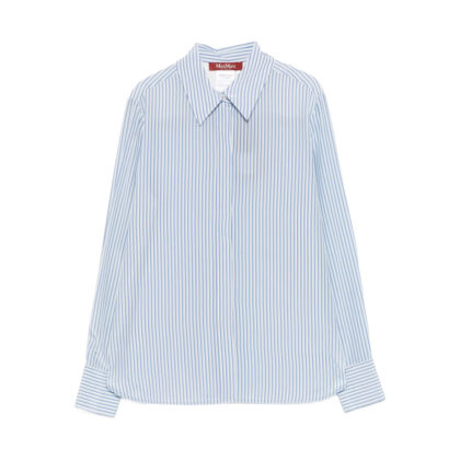 Max Mara Studio Flirt Striped Button Shirt