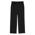 Mm6 Maison Margiela Frayed-waistband Trousers