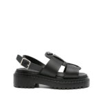 Prada Buckle Platform Sandals