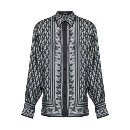 Versace Geometric-pattern Shirt