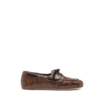 3juin Snakeskin-effect Boat Shoes