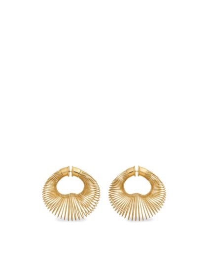 Alaia Spiral Hoop Earrings