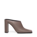 Alaia Square Mule In Calfskin