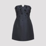 Alberta Ferretti Tailoring Off Shoulder Dress