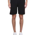 Alexander McQueen Bermuda Shorts With Selvedge Logo Band