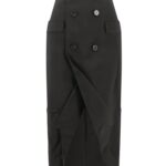 Alexander McQueen Long Sartorial Skirt With Front Split