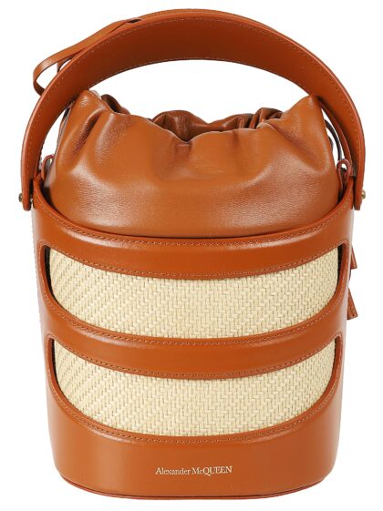 Alexander McQueen The Rise Mini Bucket Bag