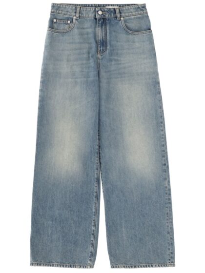 Alexander McQueen Wide Leg Jeans