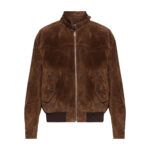 Alexander Mcqueen Zip-up Suede Jacket
