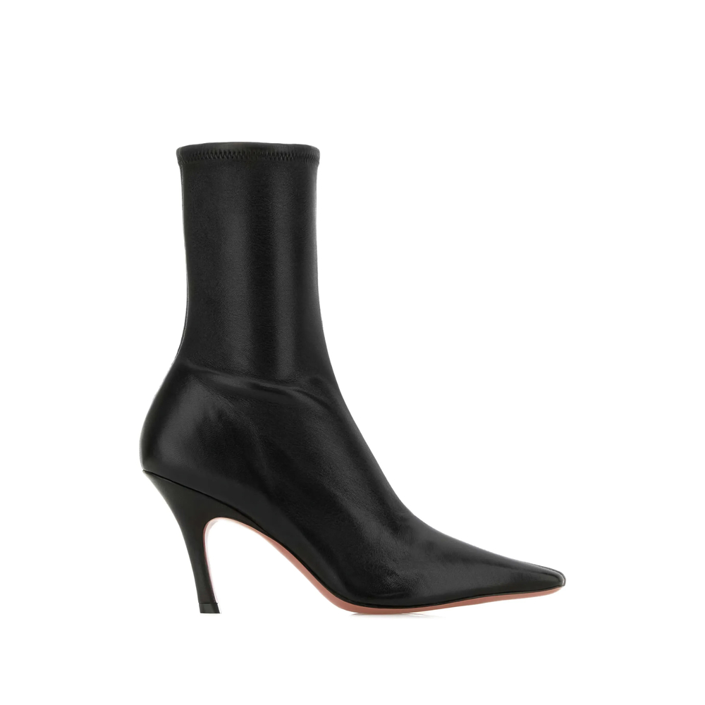 Amina Muaddi Jamie Nappa-leather Ankle Boots