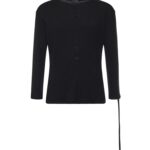 Ann Demeulemeester Ilyas Serafino Cotton Top