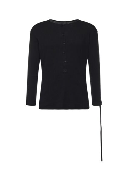 Ann Demeulemeester Ilyas Serafino Cotton Top