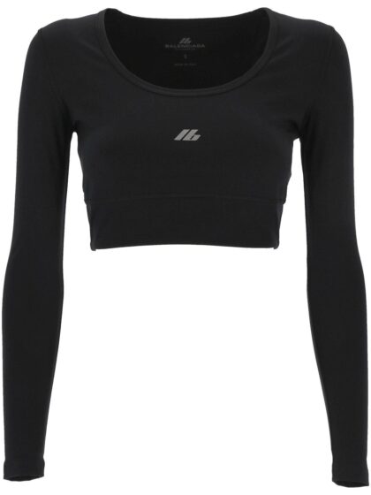 Balenciaga Activewear Long-sleeved Sports Bra