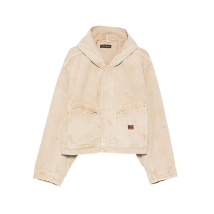 Balenciaga Denim Hooded Jacket