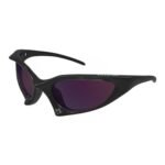 Balenciaga Eyewear Bb0352s-005black-black-grey