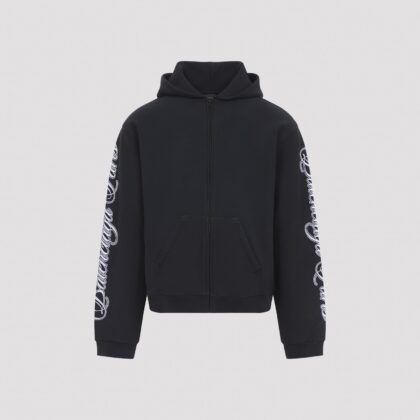 Balenciaga Regular Zip Up Hoodie