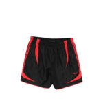 Balenciaga Striped Logo Swim Shorts