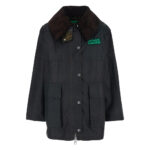 Barbour X Ganni Check Duffle Coat