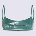 Blumarine Green Top Beachwear