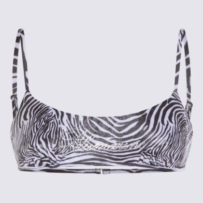 Blumarine Zebra Top Beachwear