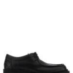 Bottega Veneta Black Leather Ben Lace-up Shoes