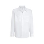 Brunello Cucinelli Linen Easy Fit Shirt With Chest Pockets