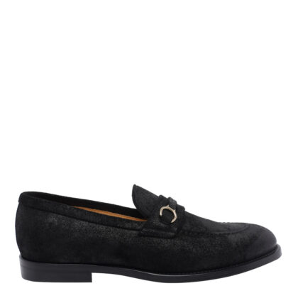 Brunello Cucinelli Penny Loafer In Oiled Suede With Clamp