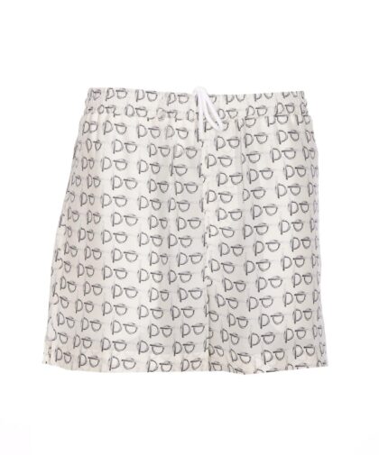 Burberry Drawstring All-over Printed Shorts