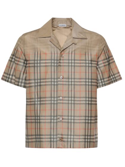 Burberry Faded Check Shirt