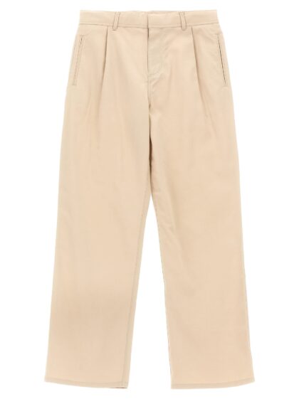 Burberry Logo Embroidery Pants