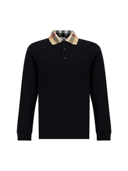 Burberry Long Sleeve Polo Shirt