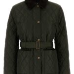 Burberry Olive Green Nylon Jacket