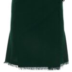 Burberry Pleated Fringed-edge Mini Skirt