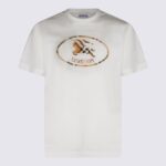 Burberry White Cotton T-shirt