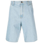Carhartt Logo-patch Denim Cargo Shorts