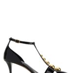 Chloé Black Leather Cleia Sandals
