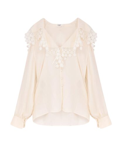 Chloé Printed Silk Shirt