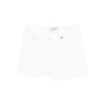 Coperni Studded Overlap Mini Skirt