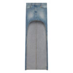 Courrèges Cut-out Button-fastening Long Skirt
