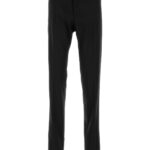 Dolce & Gabbana Black Stretch Wool Blend Pant