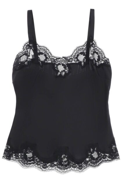 Dolce & Gabbana Satin Lingerie Top
