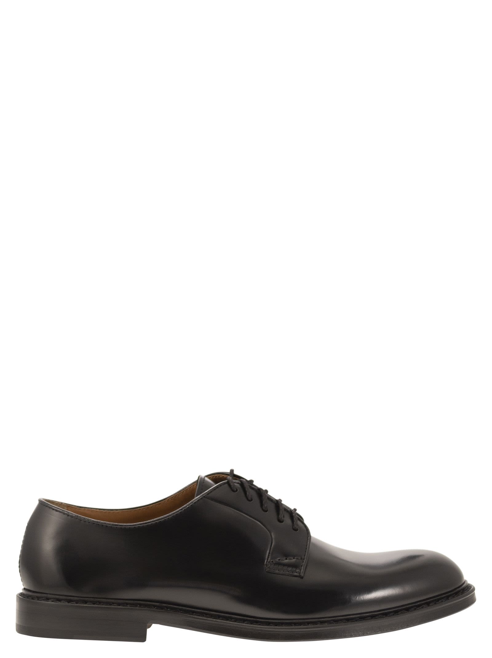 Doucal's Smooth Leather Lace-up Shoes