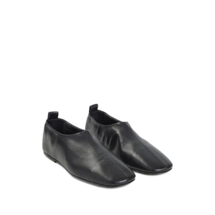 Dries Van Noten Leather Square-toe Loafers
